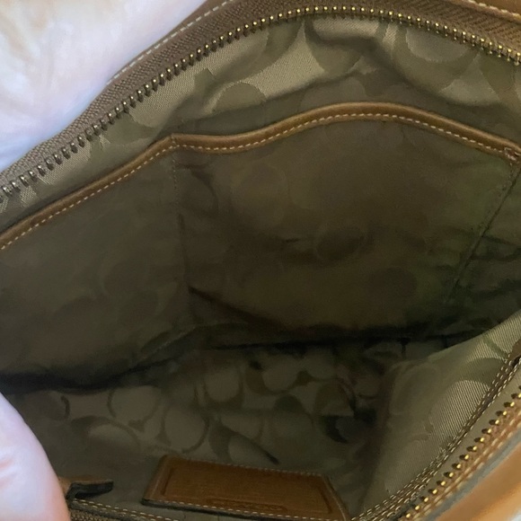 Coach Cognac Vintage bleeker leather Bucket Bag 9118 pristine condition inside - Picture 4 of 4